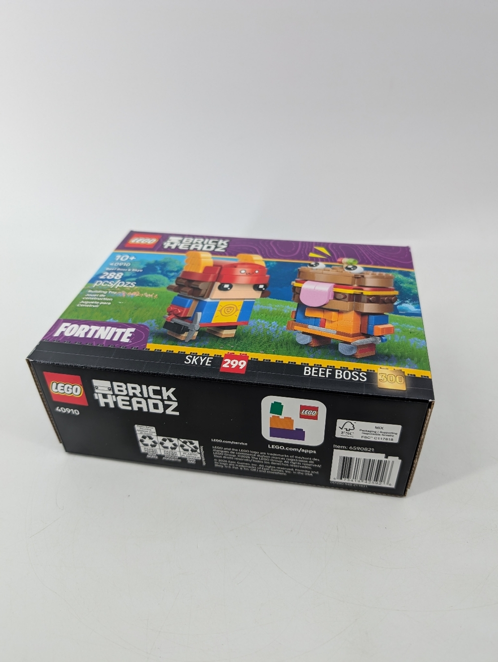LEGO 40910 BrickHeadz Fortnite Beef Boss & Skye New Sealed - Picture 5 of 5